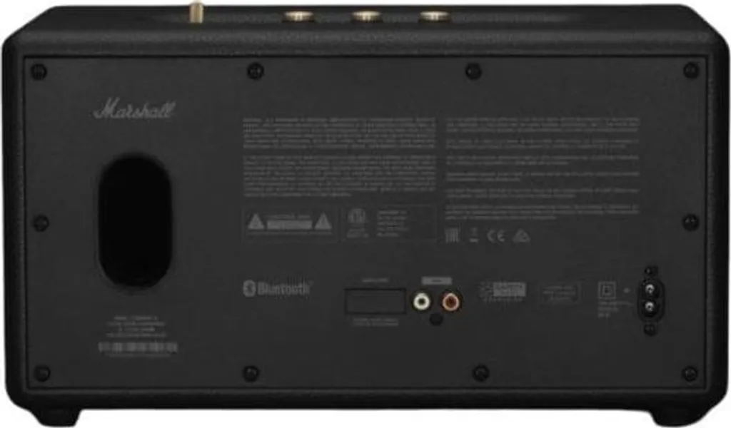 Marshall Stanmore III Noir - Enceinte Bluetooth Stable au Son Clair 80W - 15