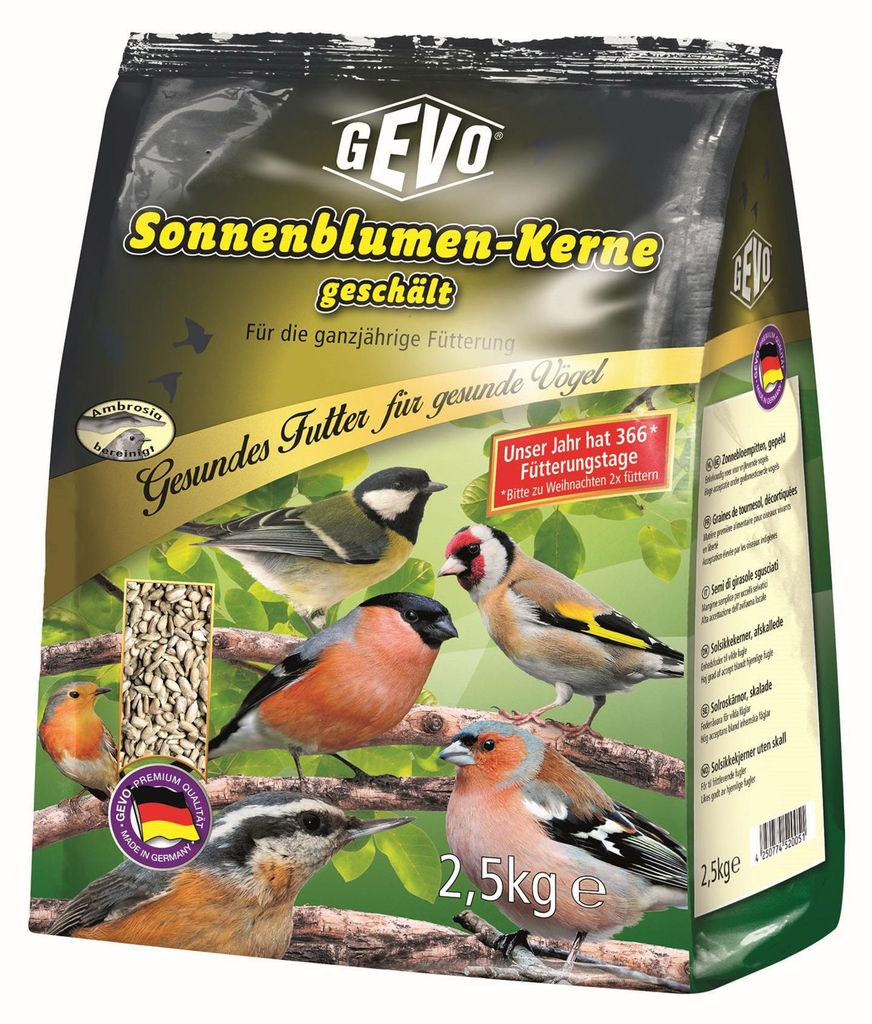 Artikelbild 1 von 'Sonnenblumenkerne geschält (2,5 kg)' aus der Kategorie Wildvogelfutter
