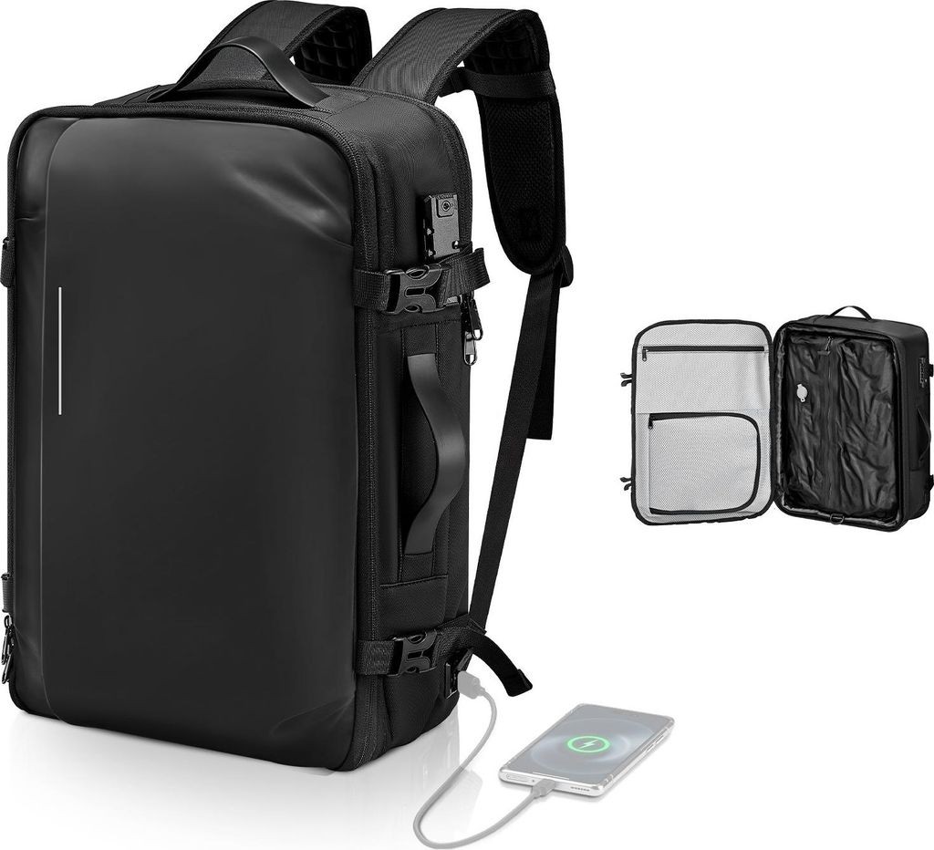 Vakuum-Kompressions-Rucksack - Reiserucksack 65 L - Produktbild 