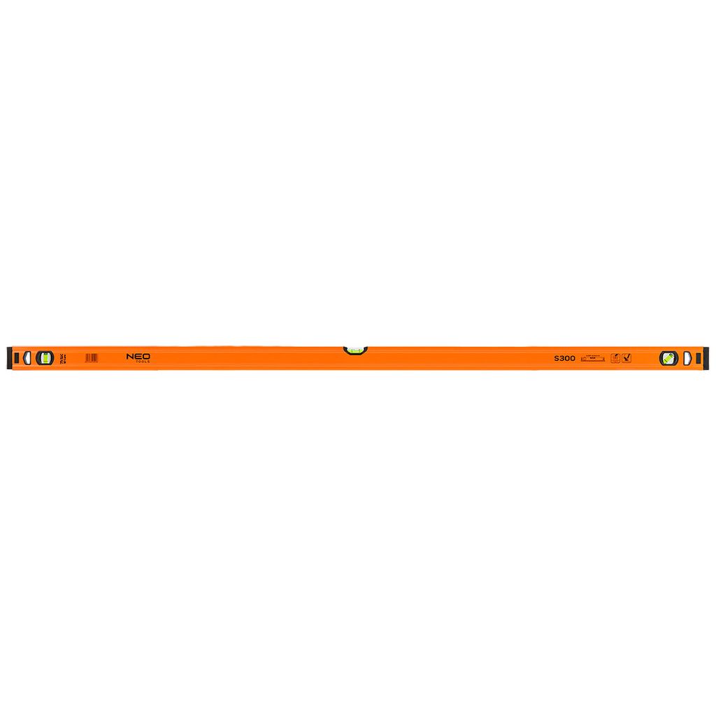 NEO TOOLS Livella in alluminio, fiala protetta, precisione Immagine del prodotto 