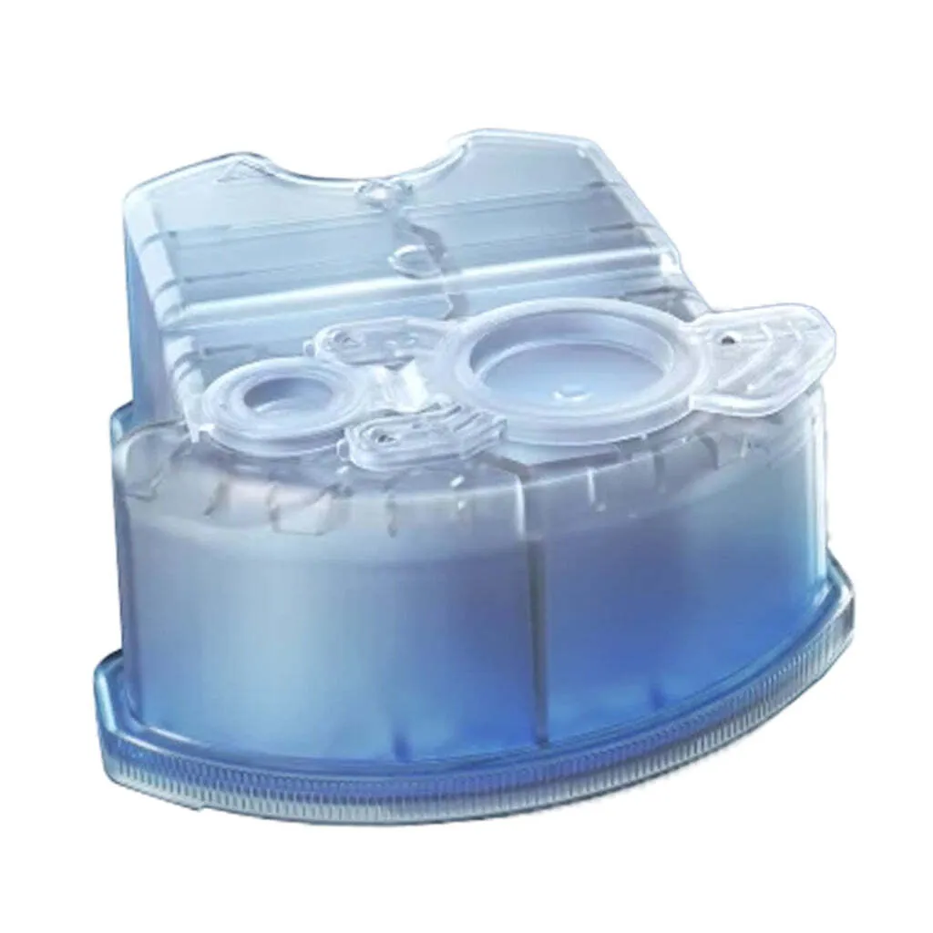 Cartouche de nettoyage SCANPART 3305000012 pour rasoir Braun - Bleu