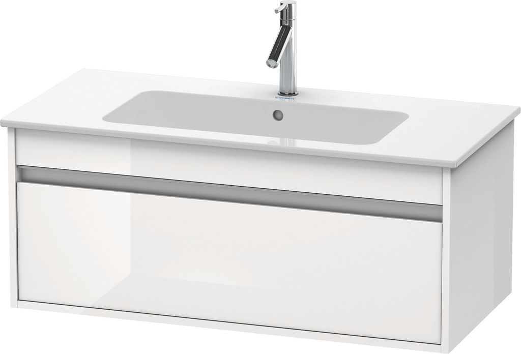 Duravit Waschtischunterbau KETHO 410 x 1000 x 475 mm weiß hochglanz