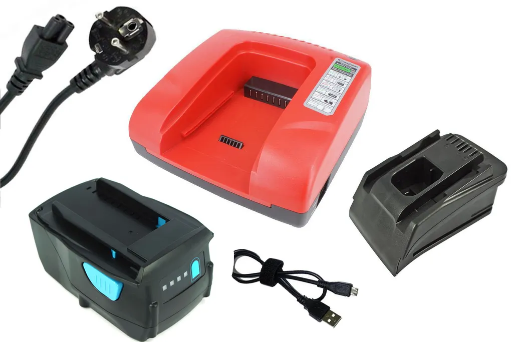 Batteria PowerSmart 4Ah + caricatore per Hilti SIW 22T-A 1/2" SIW 6AT-A22 SIW 9-A22 3/4 SJD 6-A22