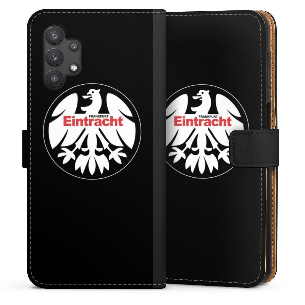 DeinDesign Klapphülle für Samsung Galaxy A32 5G Handytasche Lederhülle Tasche Eintracht Frankfurt Offizielles Lizenzprodukt SGE