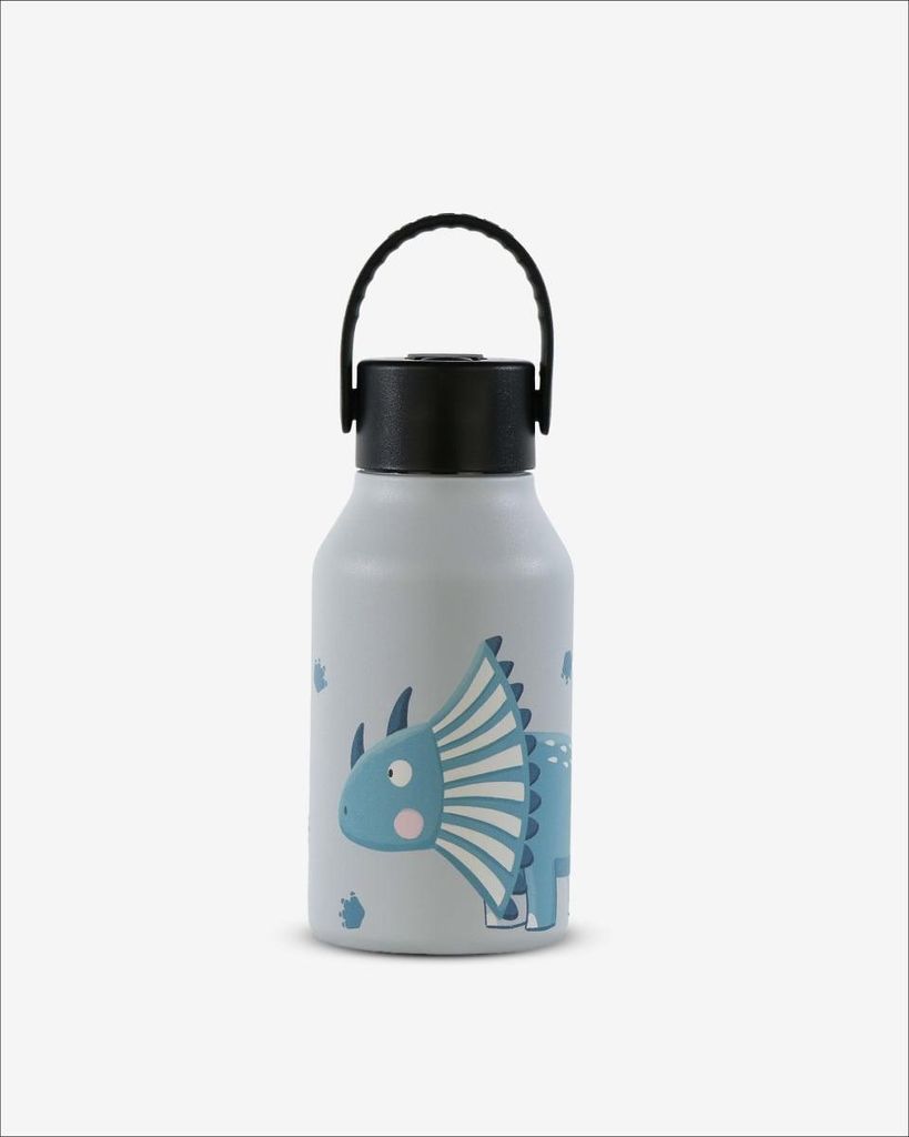 Runbott Mii Edelstahl-Isolierflasche – 350ml, Triceratops