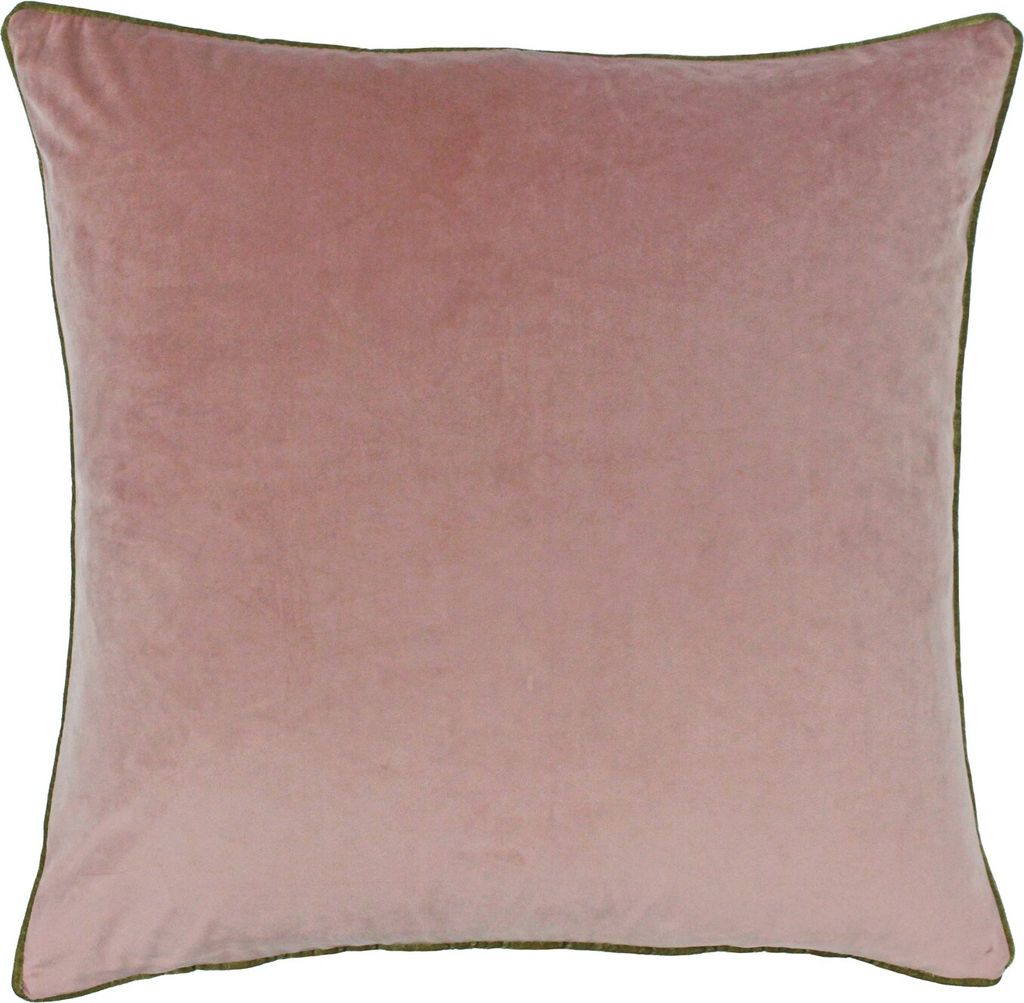 Riva Home Meridian Zierkissenbezug RV1086 (55 x 55cm) (Altrosa/Gold)