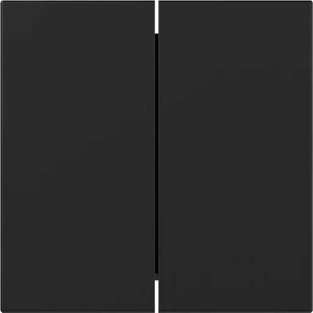 Interrupteur Double Noir Mat Gira 3495005 pour Rénovation Système 55