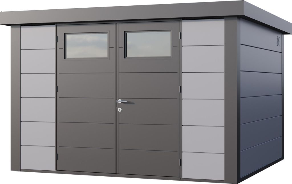Telluria Metallgerätehaus Classico 3330-lichtgrau