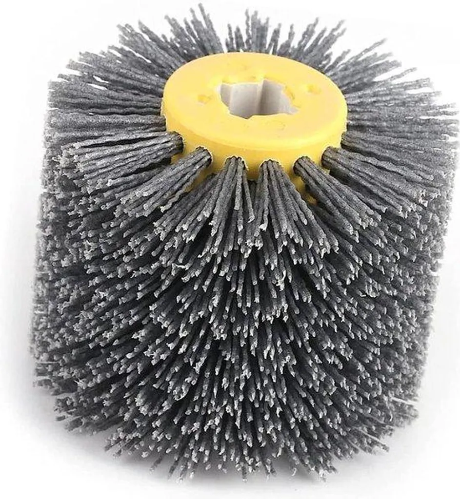 Rouleau abrasif et brosse nylon grain 80-180 pour rénovateur de bois