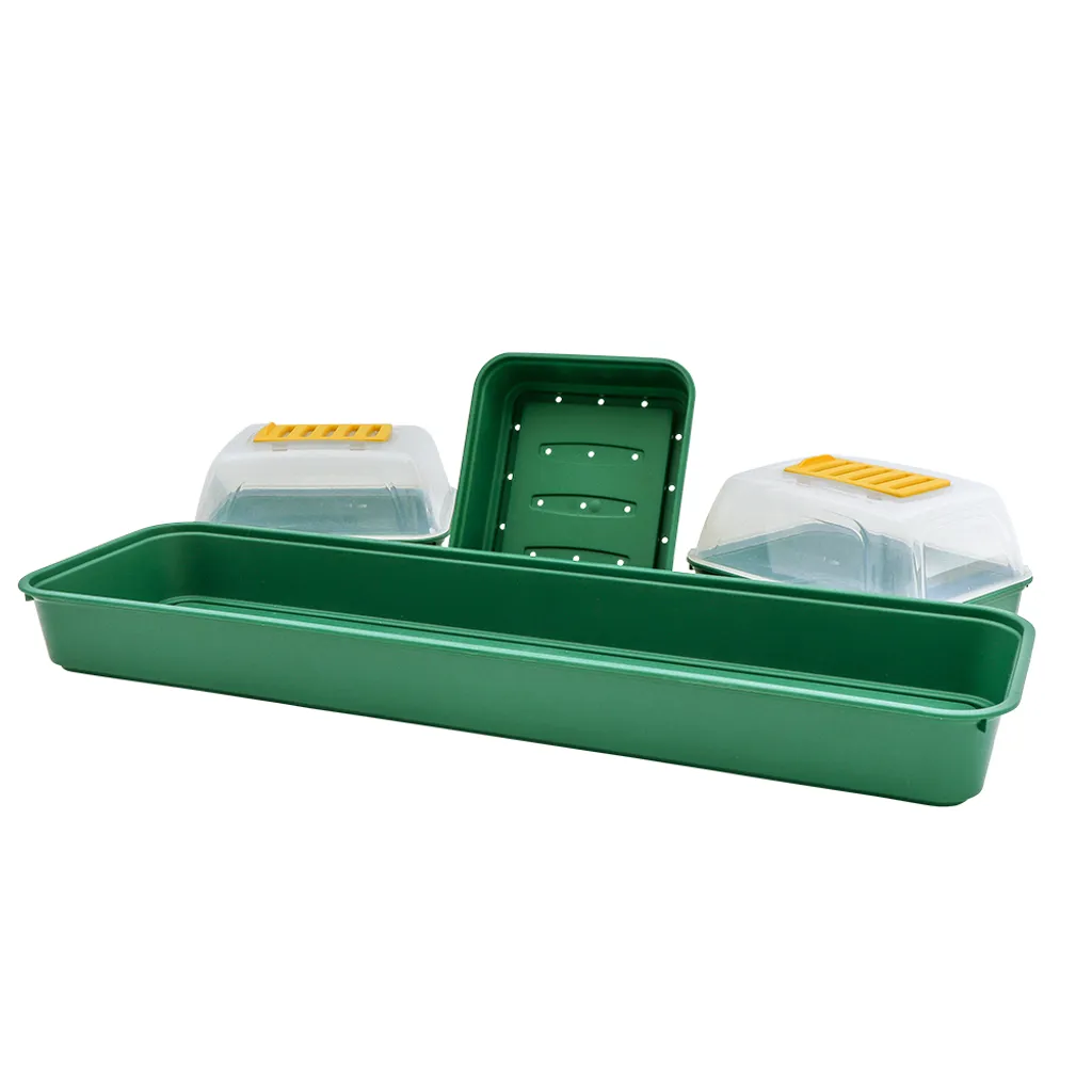 Siena Garden Set 3 Mini Serre - Ottimizzazione Climatica per Semenzai - 5