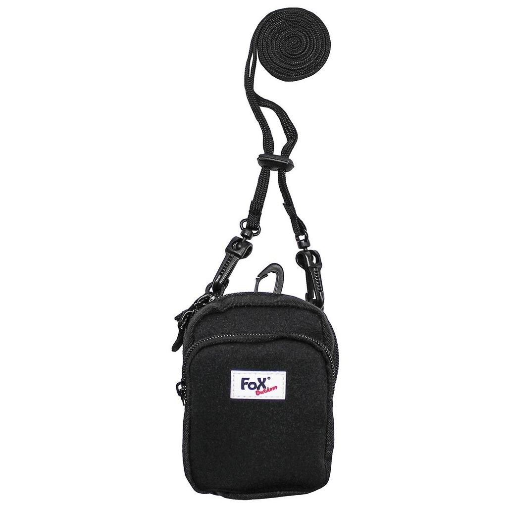 FoxOutdoor Fototasche, Neopren,schwarz, 10,75 x 7,5 x 5 cm