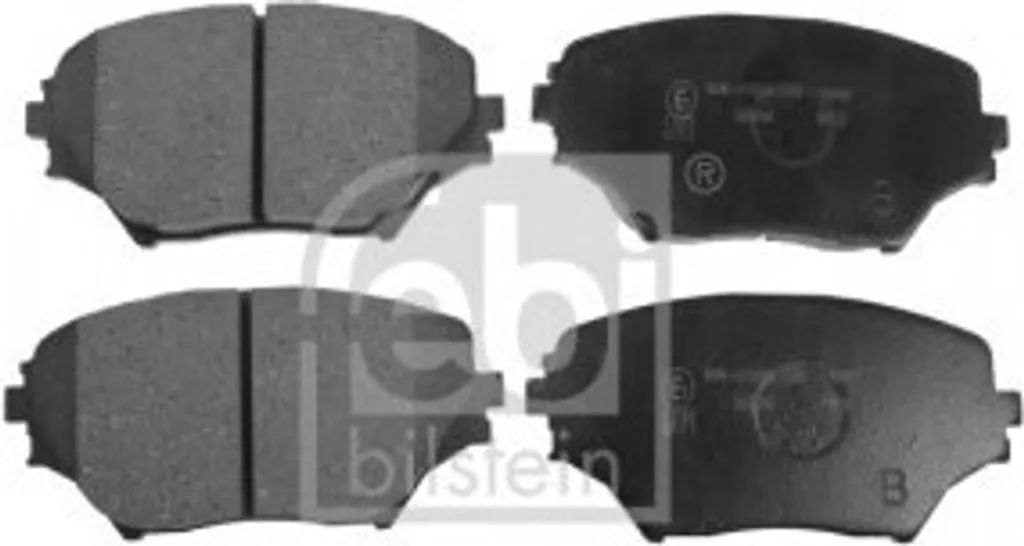 Plaquettes de Frein Haute Qualité pour Toyota RAV 4 II OE 04465-42070