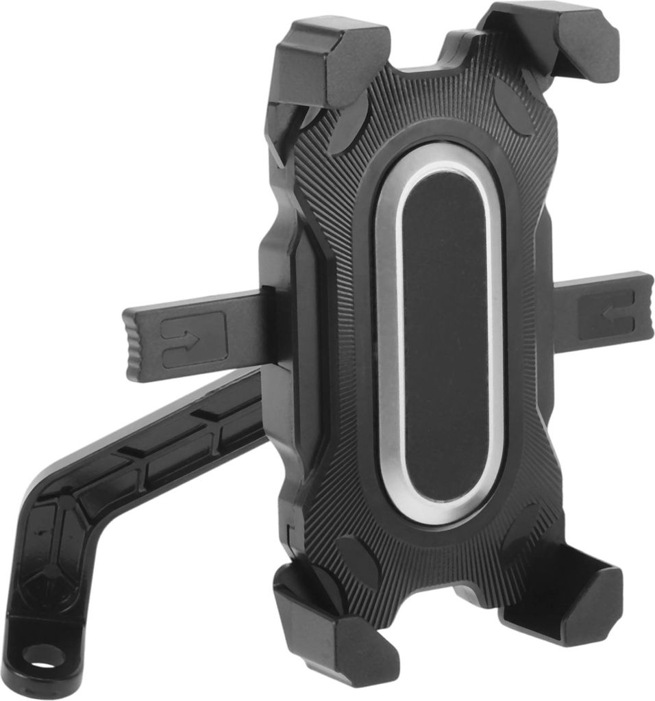 Fahrrad Handyhalterung Handyhalter für Motorroller Spiegel Kohlefaseroptik Handyhalter für 35-71 Zoll Handy Silberton