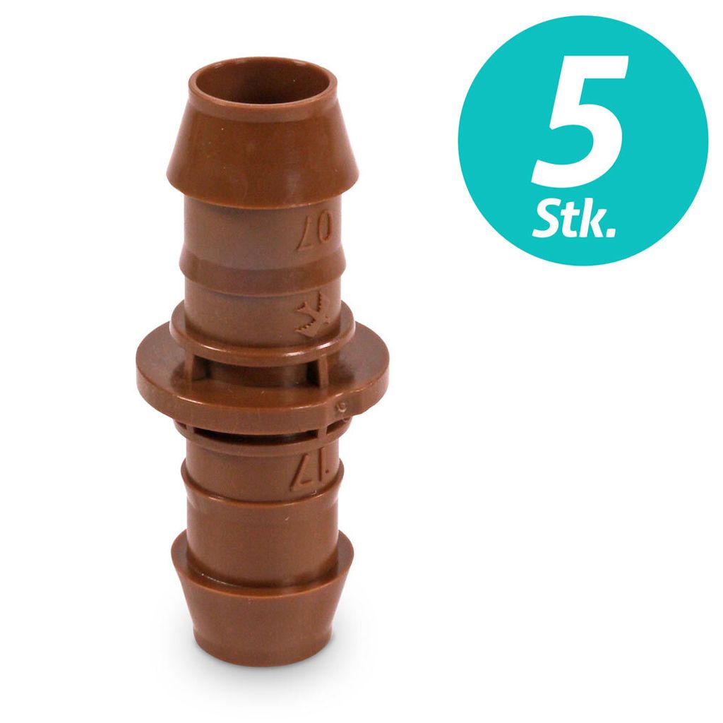 5 Stk. Rain Bird XFS COUP Steckverbinder 17mm