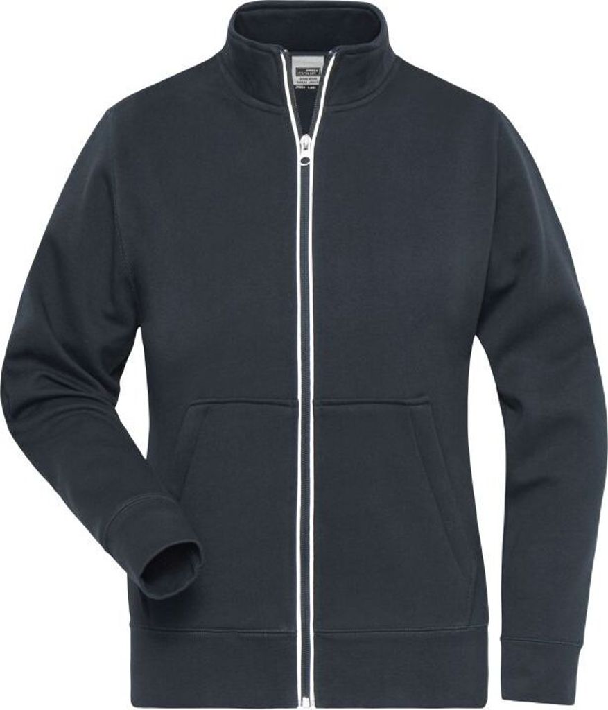 Ladies' Doubleface Work Jacket -  SOLID - carbon, Gr. S Produktbild 