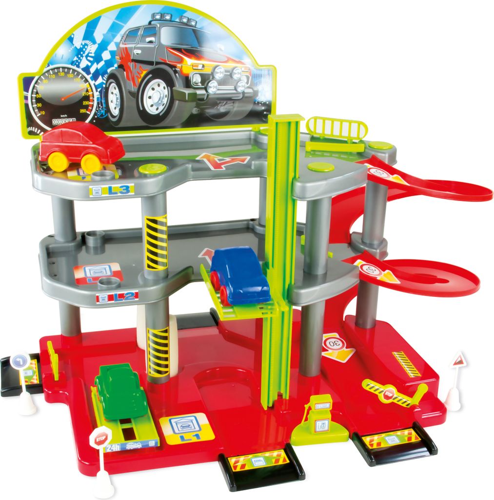 Garáže - parkovací set 3 patrový