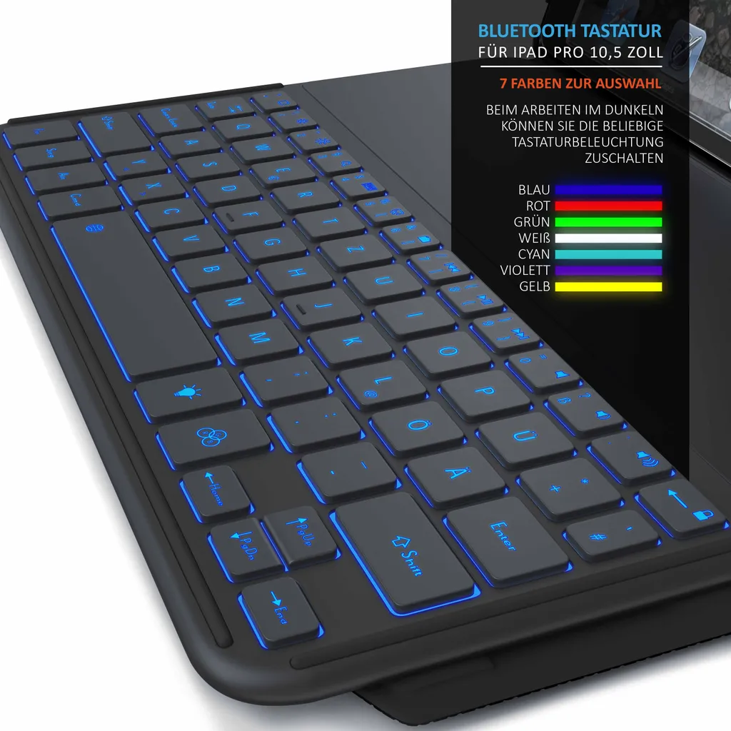 Évitez les fautes de frappe sur iPad Pro 10,5 avec ce clavier Bluetooth