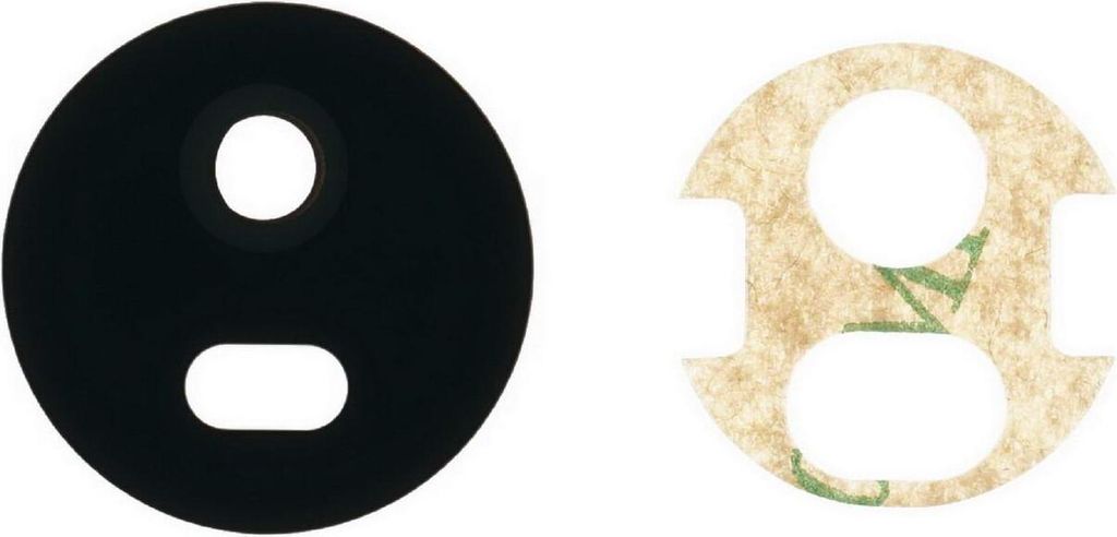 Kameraglas für Motorola E4 Abdeckung Linse mit Kleber Kameralinse Smartphone