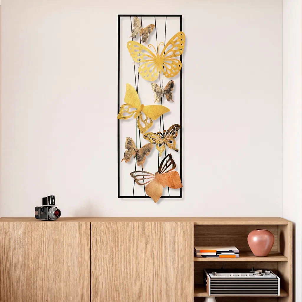 Scheda Tecnica Wallity Kelebek 2 - Metallo 100% Multicolore