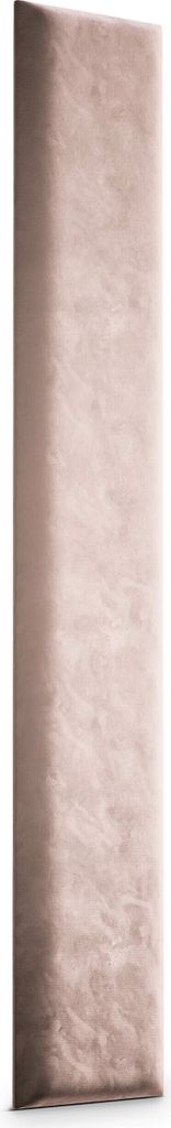 Muralo Polsterpaneel WANDKISSEN Wandpolster Bettkopfteil Wandpaneel Magic Velvet Puderrosa 100 cm x 20 cm