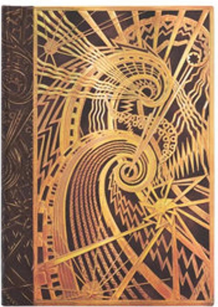 Hardcover Notizbuch Die Chanin-Spirale Midi Unliniert