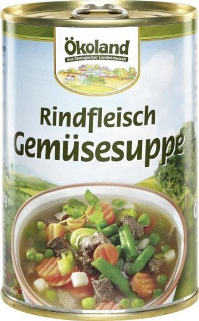 Zuppa di manzo e verdure 400g Immagine del prodotto 