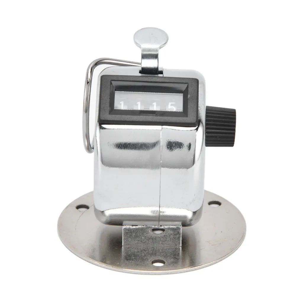 Contapersone Manuale 4 Cifre | Clicker Meccanico per Eventi e Discoteche - 4