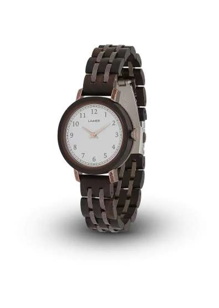 Montre Emma Laimer 0090 hypoallergénique en bois pour peaux sensibles