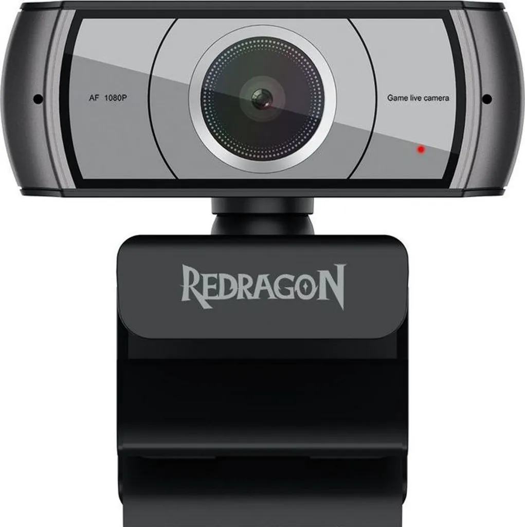 Webcam 1080p Redragon Apex GW900 - Caméra de Bureau Haute Définition PC
