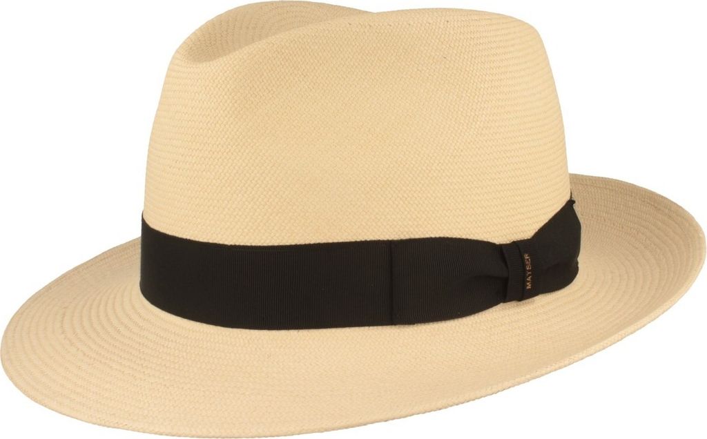 Mayser extrafeiner Panamahut William Bogartform UV-Schutz 80
