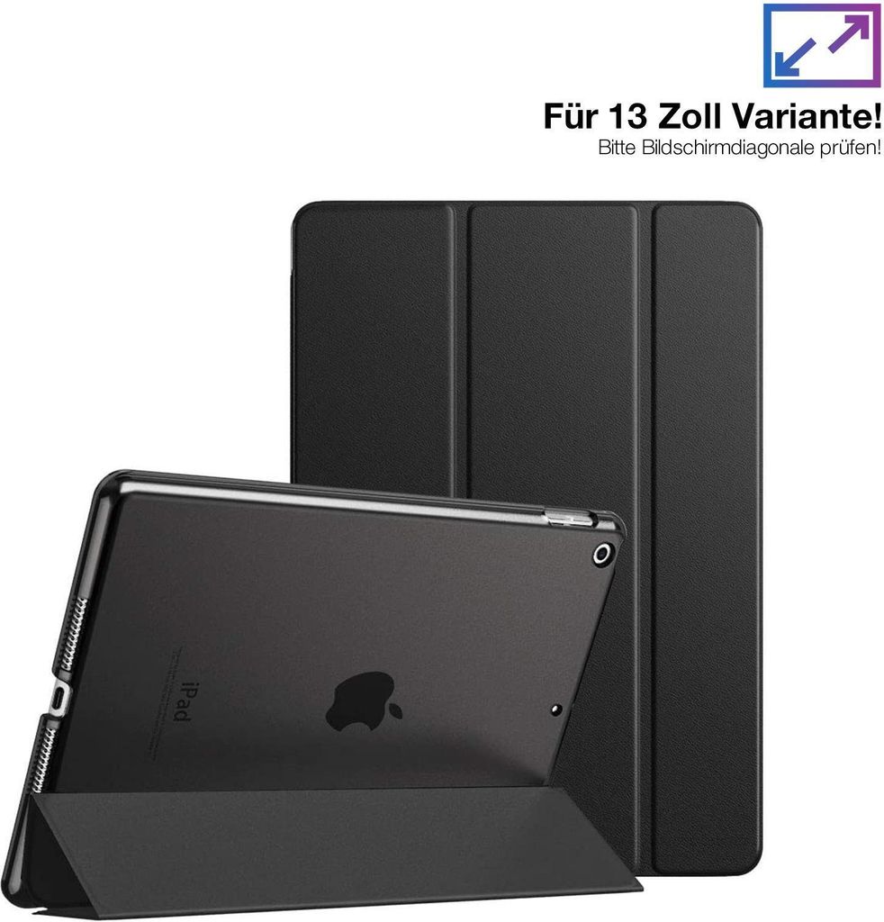 Schutzhülle für Apple iPad Air 6. Gen 13.0 Zoll Cover Case Schutz Tablet Farbe: Schwarz