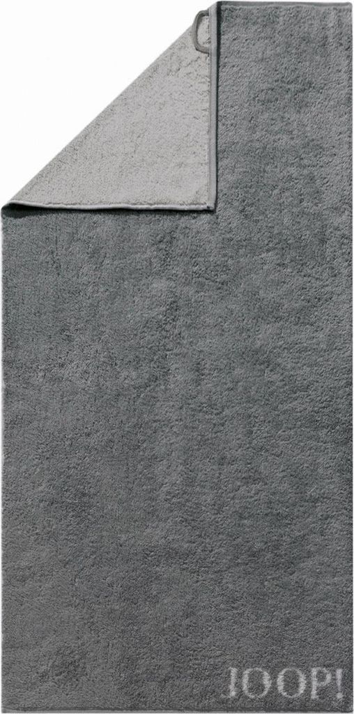 JOOP! Duschtuch Classic Doubleface 1600 Farbe anthrazit Produktbild 