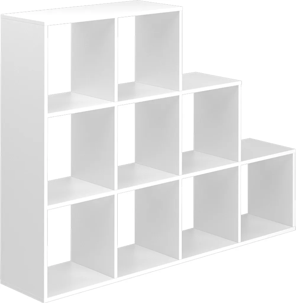 Meuble de Séparation Vicco Blanc 107x142 cm pour Organiser votre Bureau