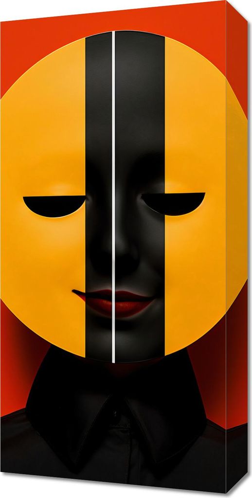 Bild 30x60cm Zwei Gesichter der Realität