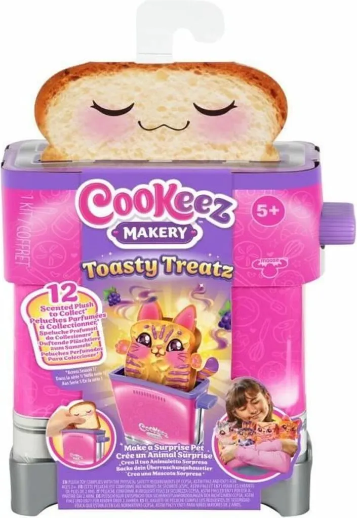 Toasty Treatz Moose Toys : Poupée Bébé Parfumée avec Grille-Pain Inclus