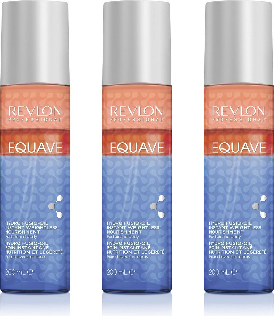 Equave Hydro Fusio-Oil Instant Weightless Nourishment 3x200 ml
