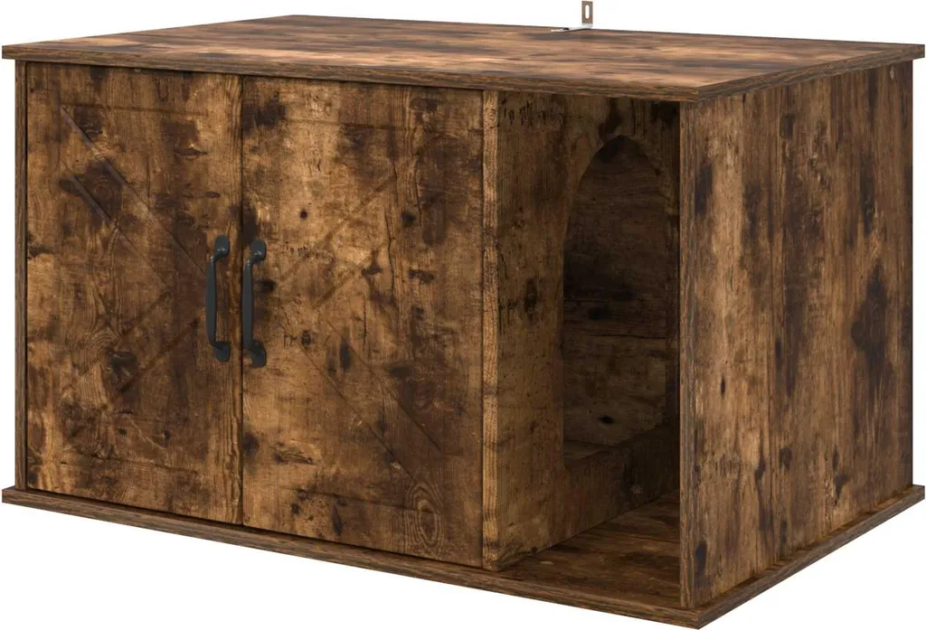 Casetta Gatti vidaXL Legno Multistrato Rovere 85x55cm | Alta Qualità