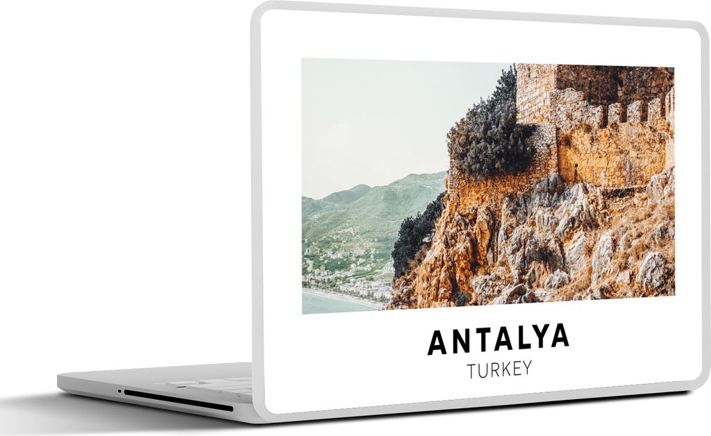 MuchoWow Laptop Aufkleber Sticker Cover Türkei - Natur - Steine 30x21 cm - Sticker für Laptop - Selbstklebend
