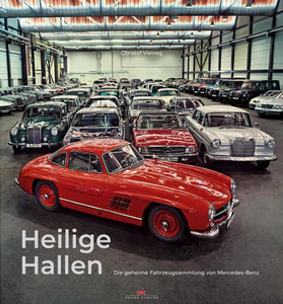 Livre Heilige Hallen découvrez enfin les prototypes Mercedes inédits