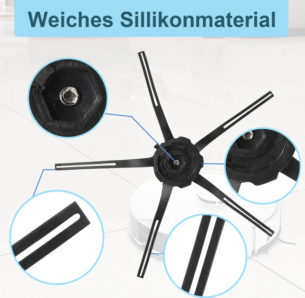 Pack de Maintenance pour Roborock S7 et S7 Plus - Kit de 19 Éléments
