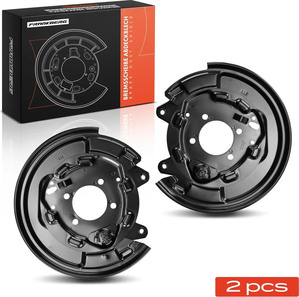 Plaque de Protection Disque de Frein Arrière Toyota Yaris Verso P2 2pcs