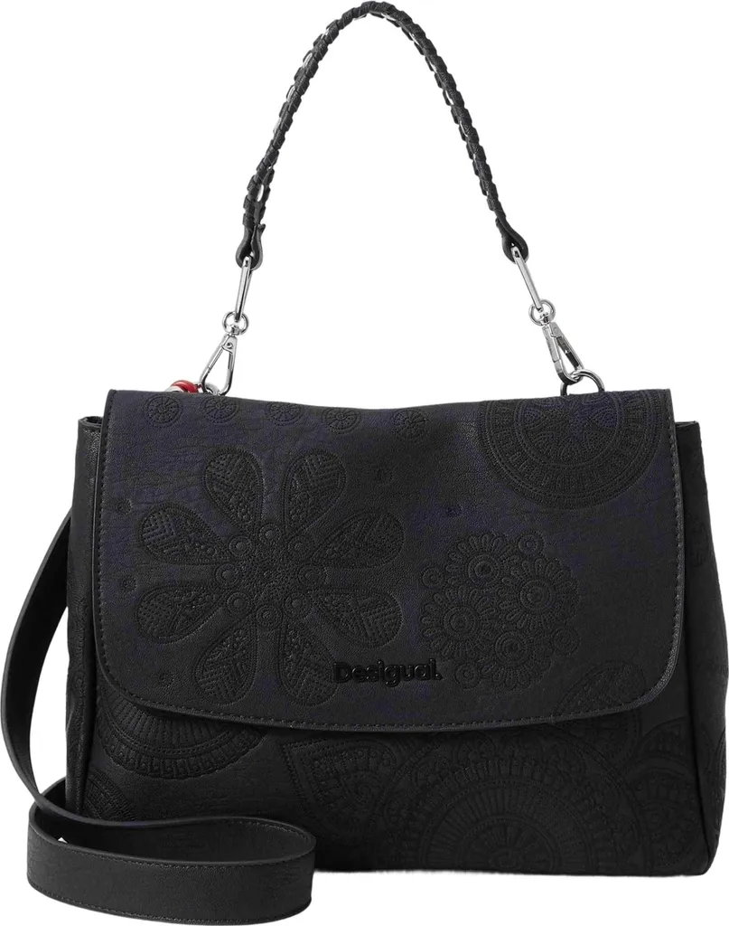 Borsa Desigual DESIG0903207 NEGRO: Texture e Innovazione