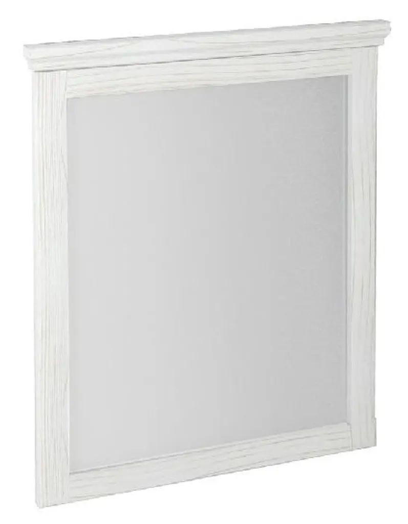 Miroir anti-corrosion cadre vieux blanc 60x80 Sapho Cross CR211