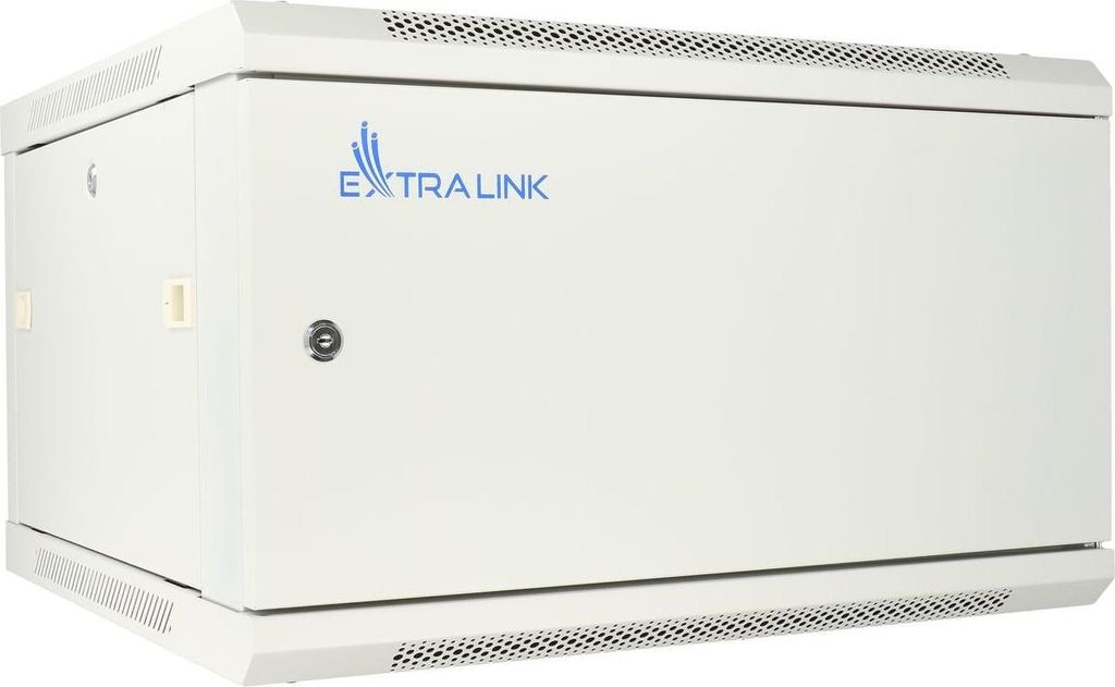 Extralink Racková skříň 6U 600x600 ASP Šedá montovaná na Obrázek produktu 