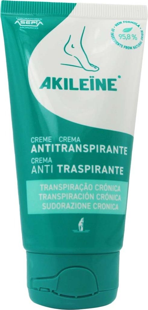 Akileine antyperspiracyjny krem do stóp 75 ml Zdjęcie produktu 