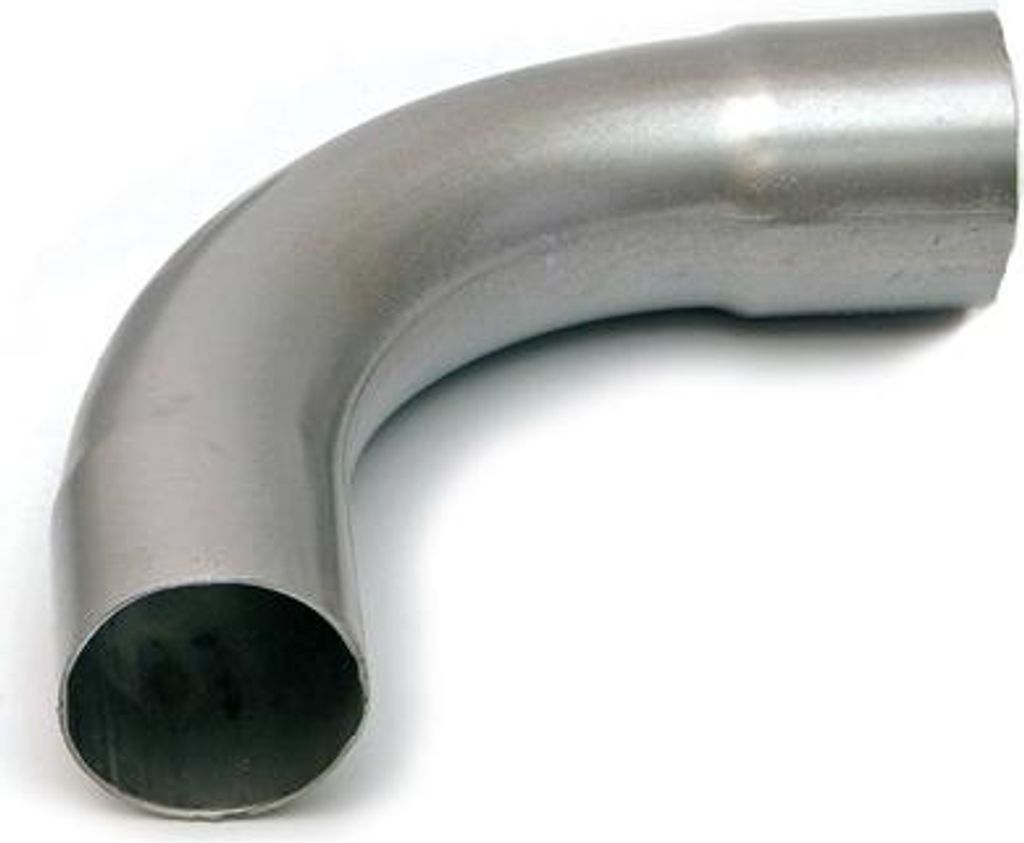 Auspuffbogen Stahl Ø 3'' = 76mm  90° Bogen Auspuff Rohr Produktbild 