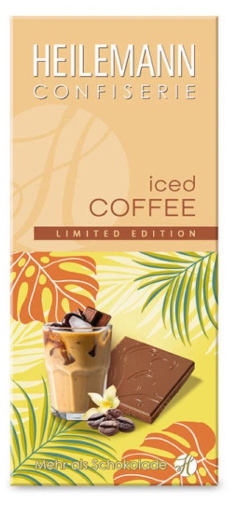 Heilemann Sommer-Schokolade iced COFFEE, 80g Produktbild 