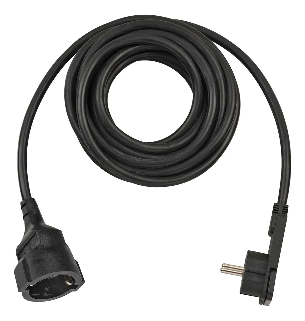 Brennenstuhl Prolunga 5m H05VV-F3G1.5 Nero | Cavo Elettrico Professionale