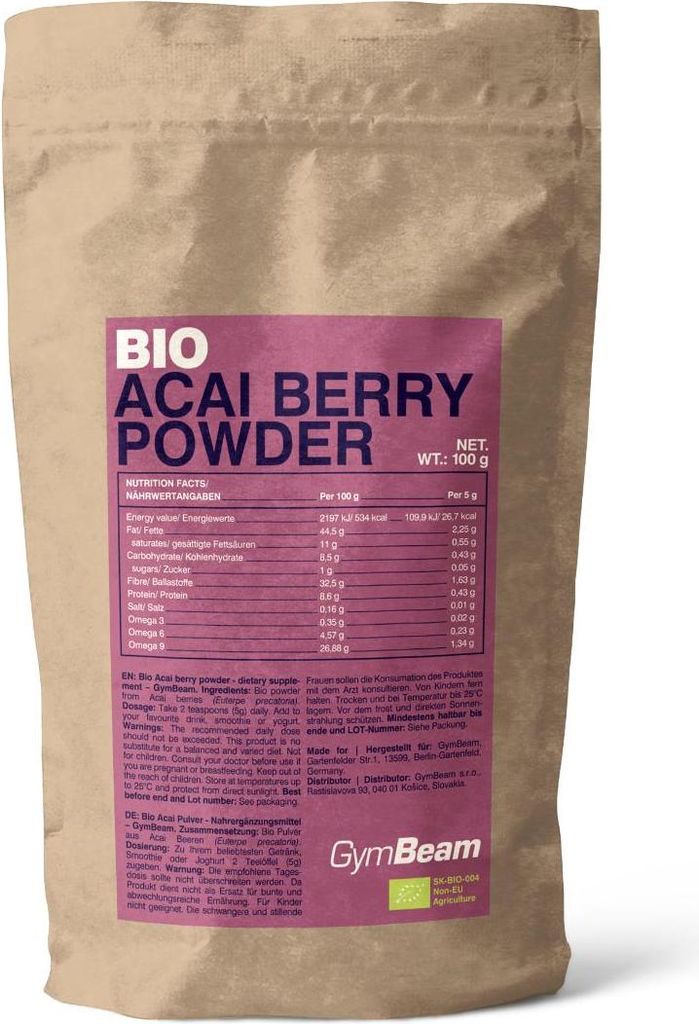 GymBeam - Acai-Pulver 100 g