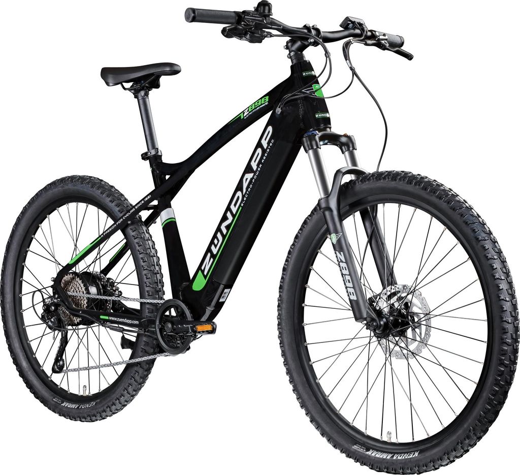 Zündapp Z898 E-Bike E Mountainbike 27,5 Zoll Pedelec 170 - 190 cm Hardtail MTB 10 Gang